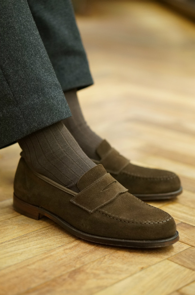 クロケット&ジョーンズのスエードローファー – Trading Post 良い革靴 