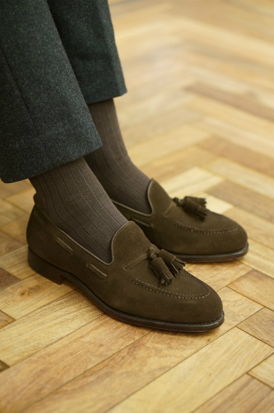 クロケット&ジョーンズのスエードローファー – Trading Post 良い革靴 