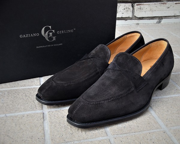 GAZIANO & GIRLING Suede Black入荷！ – Trading Post 良い革靴が 